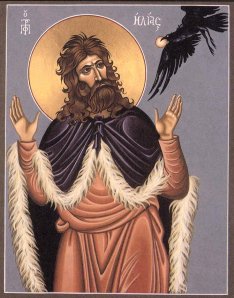 Elijah icon by Fr. William Hart McNichols