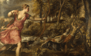The Death of Actaeon by Titian